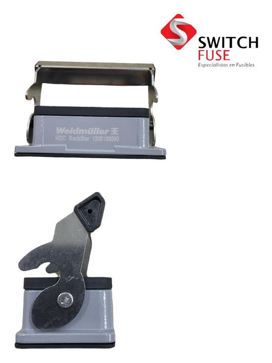 BASE FIJA PARA TOMACORRIENTE 10 PIN 1 GANCHO